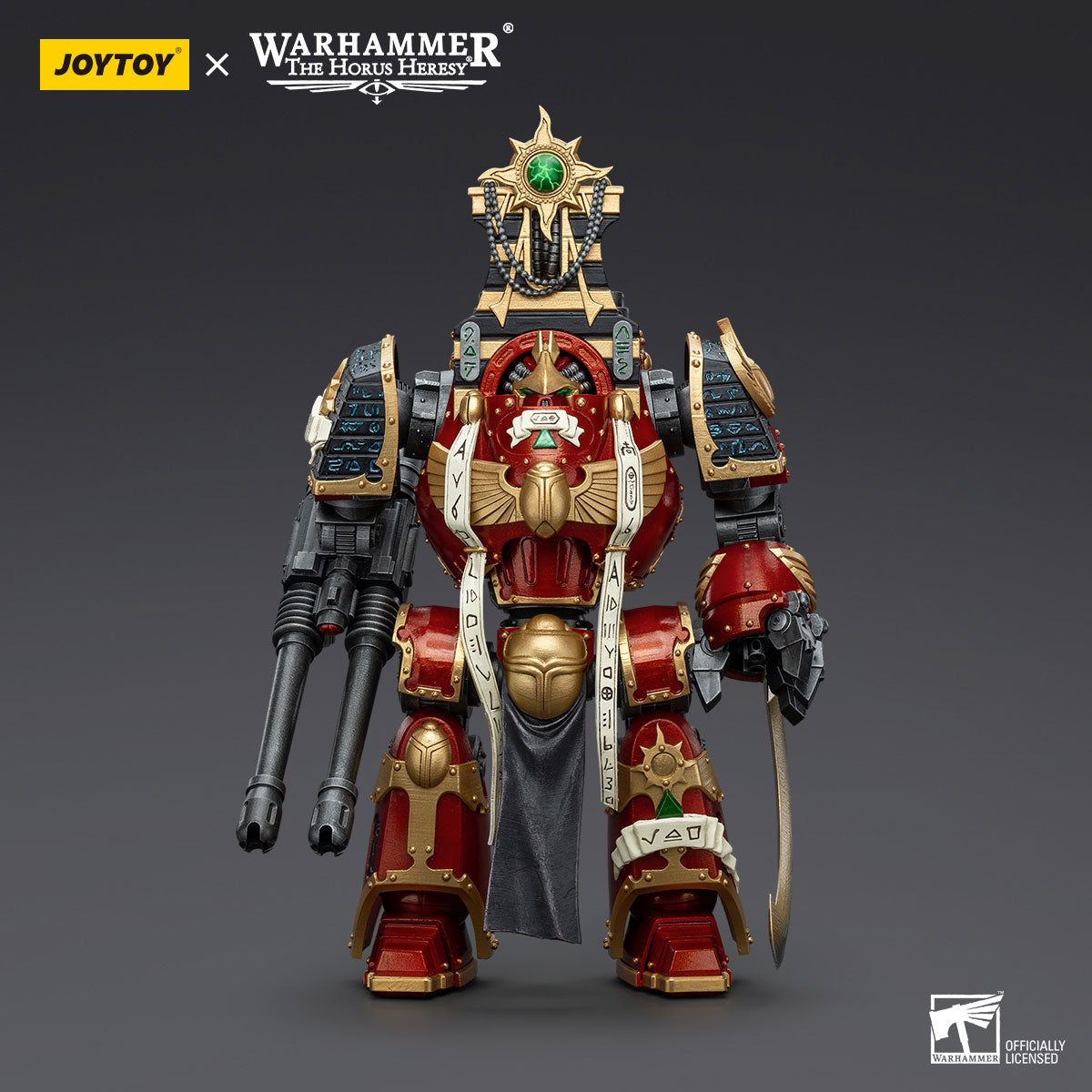 Thousand Sons Contemptor-Osiron Dreadnought with Gravis Force Blade and Gravis Autocannon