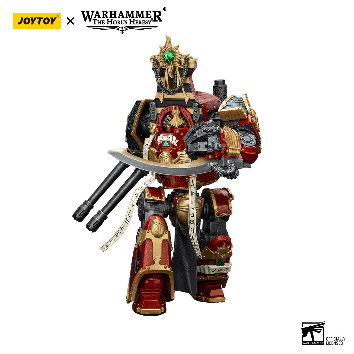 Thousand Sons Contemptor-Osiron Dreadnought with Gravis Force Blade and Gravis Autocannon