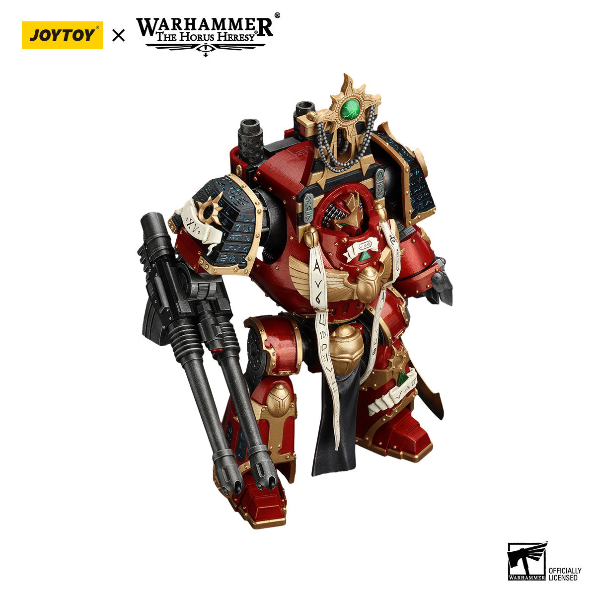 Thousand Sons Contemptor-Osiron Dreadnought with Gravis Force Blade and Gravis Autocannon