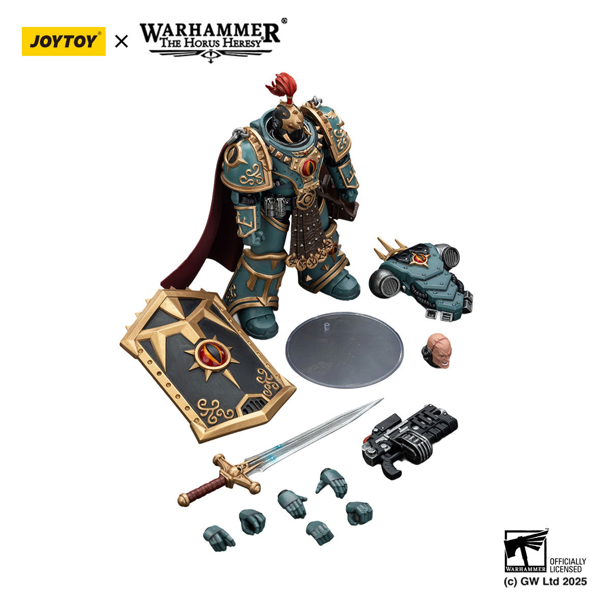 JOYTOY Warhammer Sons of Horus ‘Little’ Horus Aximand, Captain of the 5th Company