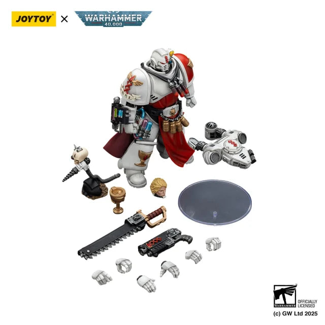 Blood Angels Sanguinary Priest with heavy bolt pistol, chainsword and narthecium