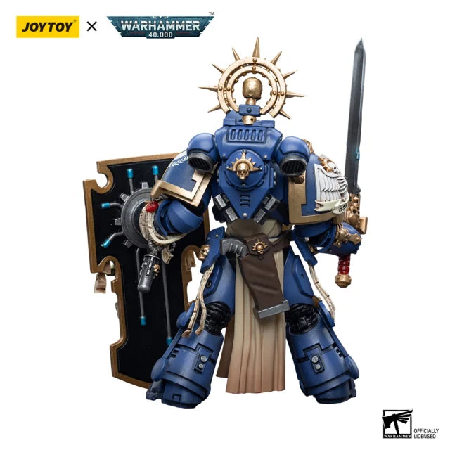 Ultramarines Primaris Captain with Relic Shield and Power Sword