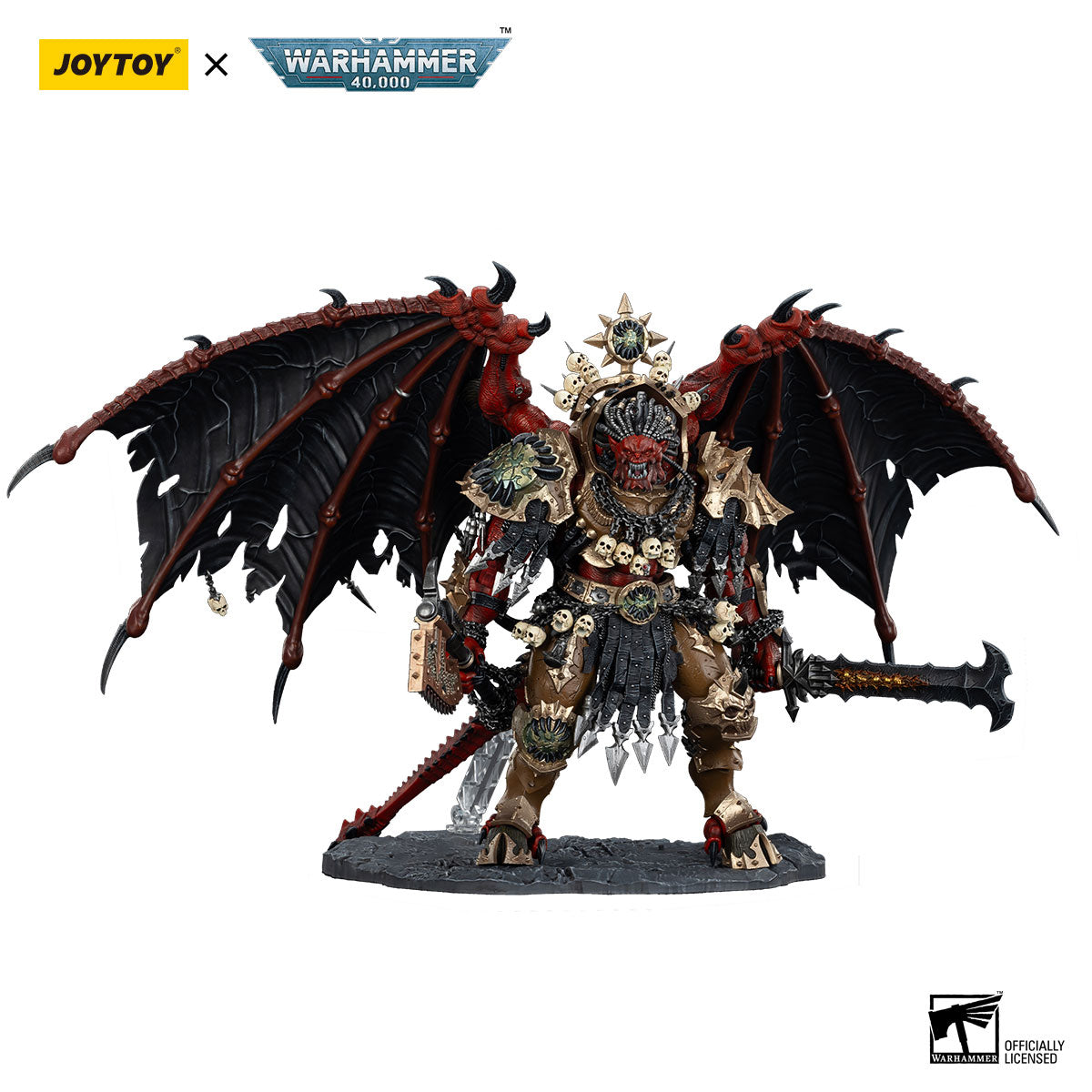 JOYTOY Warhammer World Eaters Angron Daemon Primarch of Khorne Action Figure