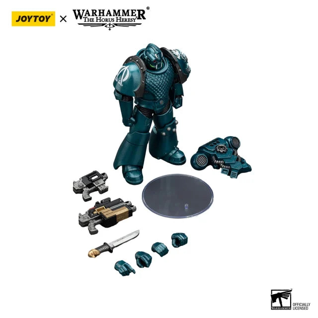 JOYTOY Warhammer The Horus Heresy Alpha Legion Headhunter with Banestrike Combi-Bolter And Power Dagger