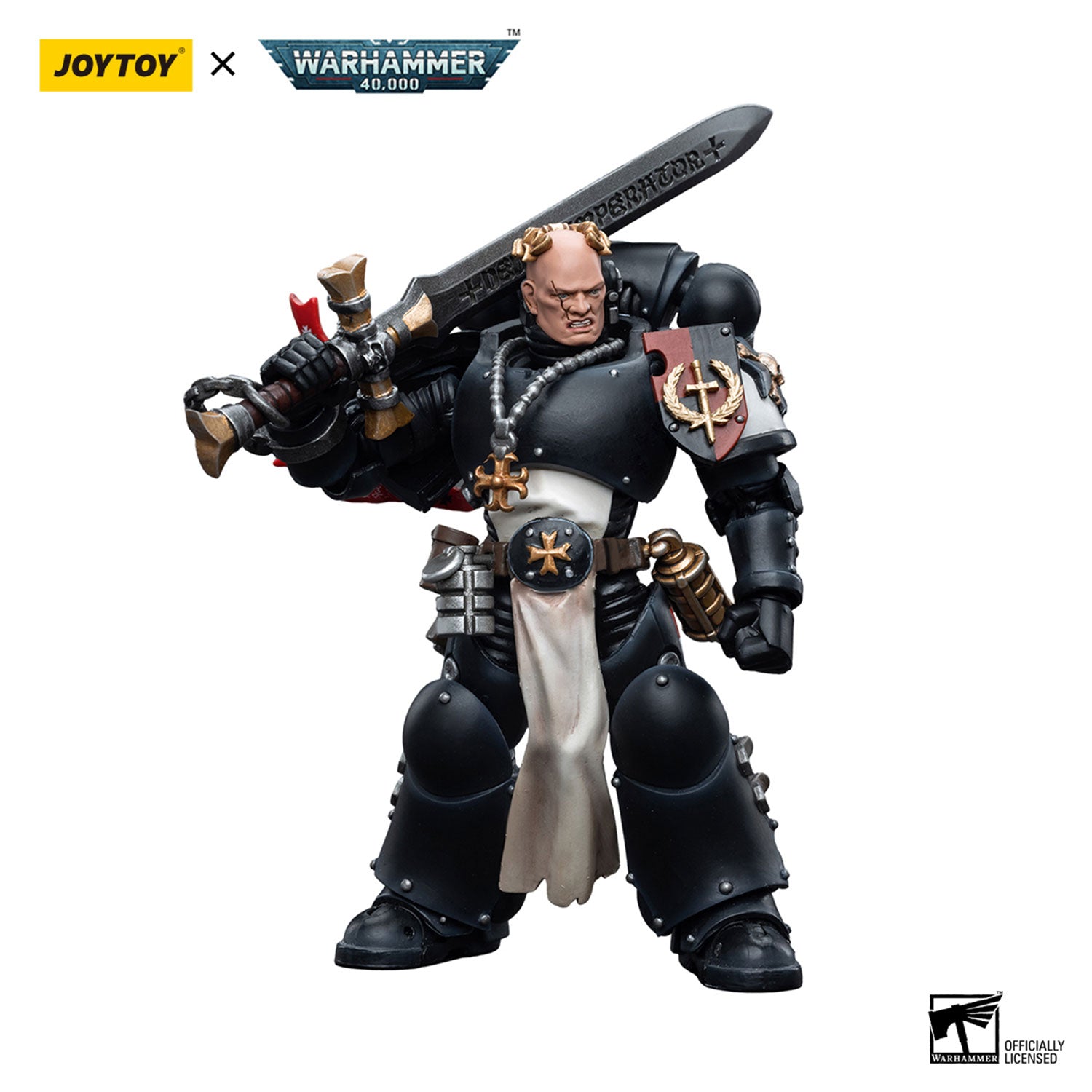JOYTOY Warhammer Black Templars Emperor's Champion Bayard's Revenge