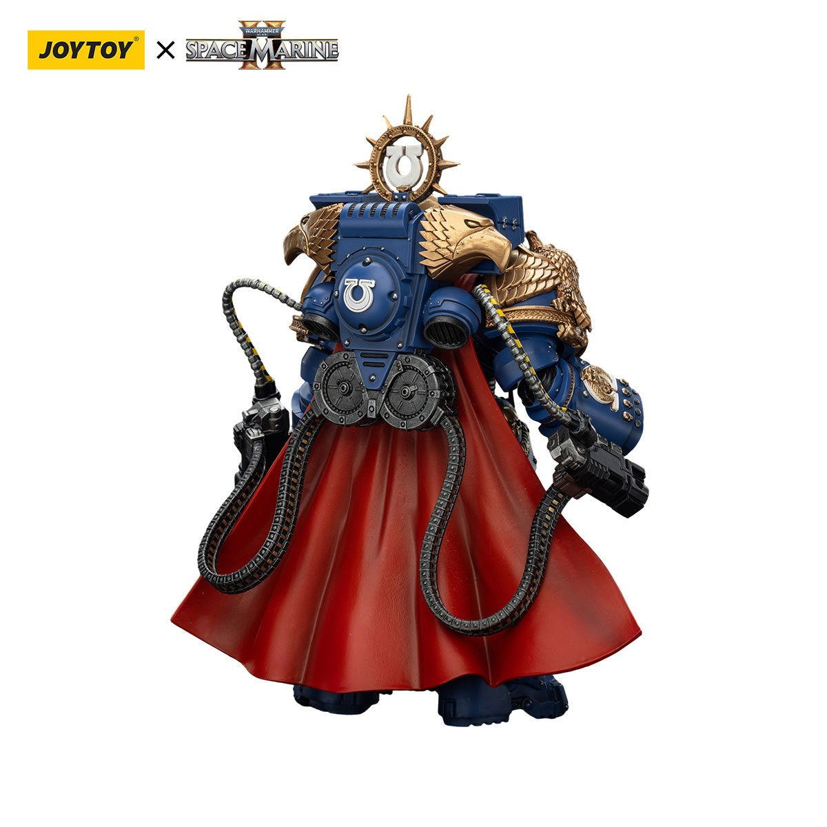JOYTOY 1:18 Blue Legion Chapter Master Calgar - Officially Licensed Sci-Fi Military Action Figure