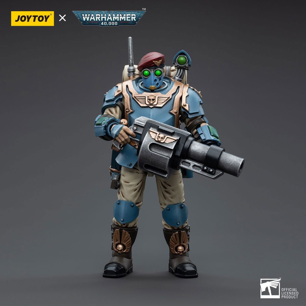 JOYTOY Warhammer Astra Militarum Tempestus Scions Command Squad 55th Kappic Eagles Grenadier