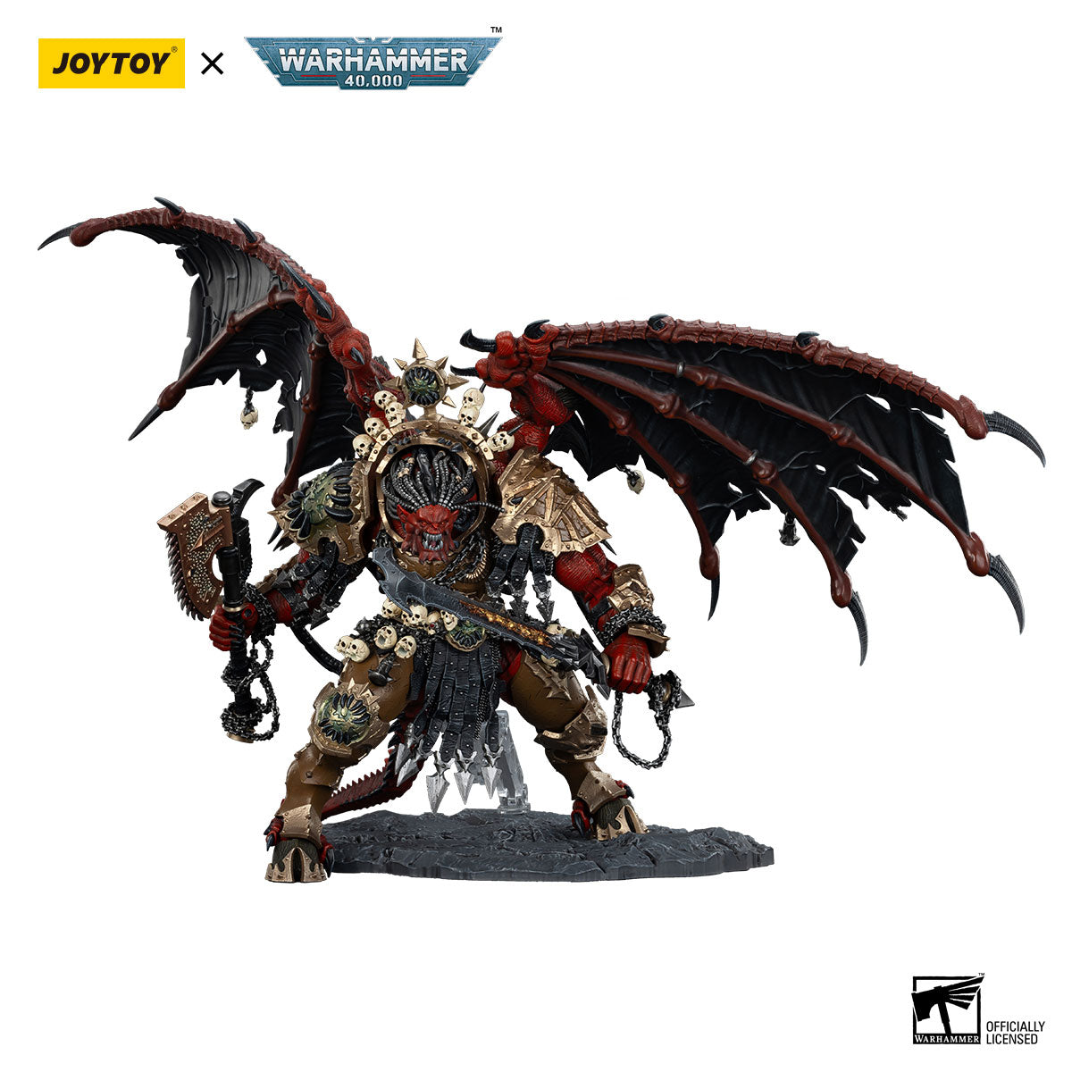 JOYTOY Warhammer World Eaters Angron Daemon Primarch of Khorne Action Figure