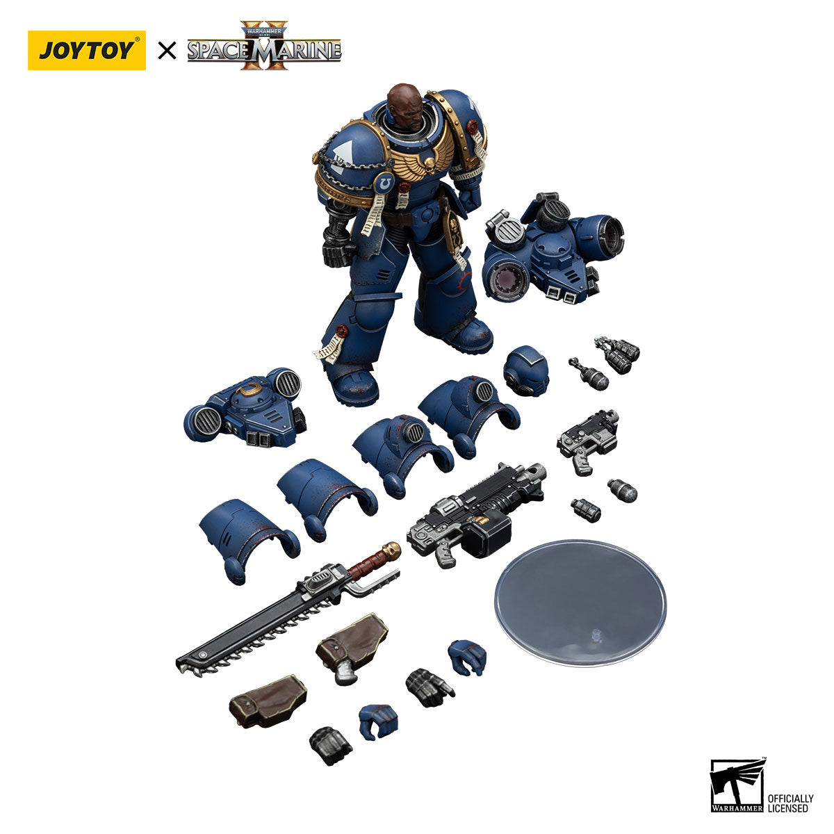 JOYTOY Warhammer Ultramarines Brother Chairon-Collectors Edition Action Figure