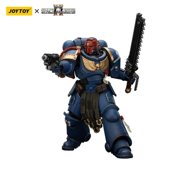 JOYTOY 1:18 Blue Legion Sergeant Gadriel - Officially Licensed Sci-Fi Military Action Figure
