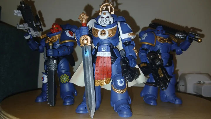 Collector photograph of Ultramarines Primaris Captain V2
