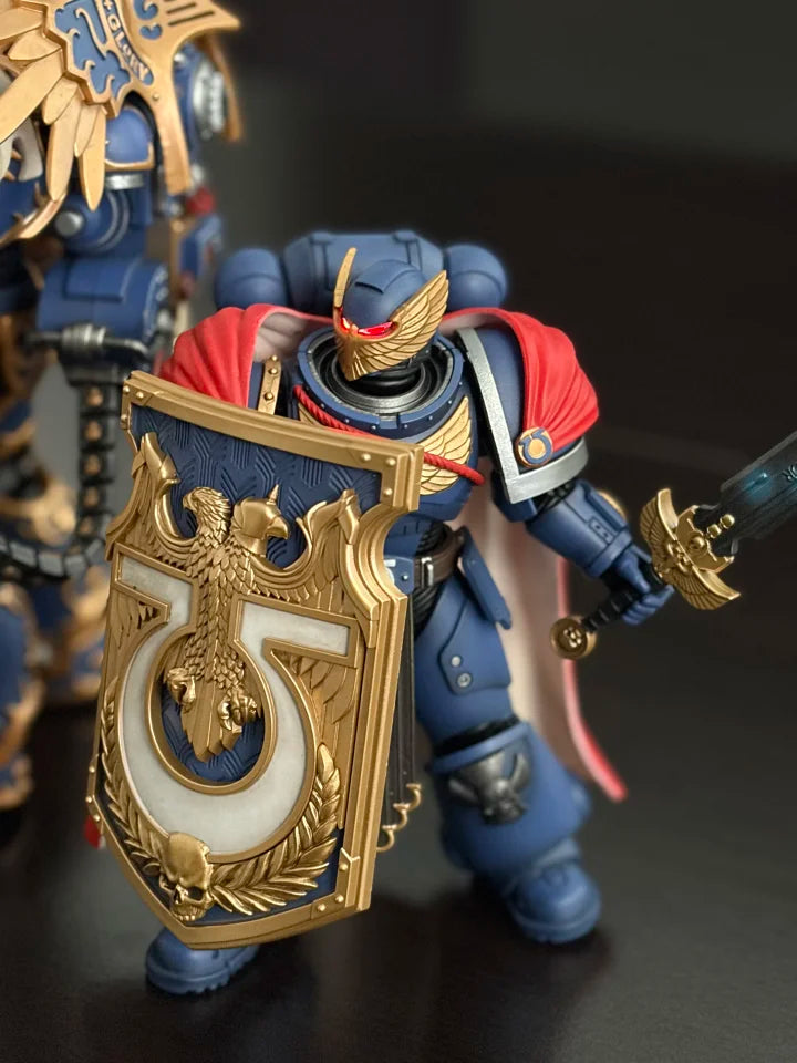 Collector photograph of Space Marine 2 Victrix Honour Guard