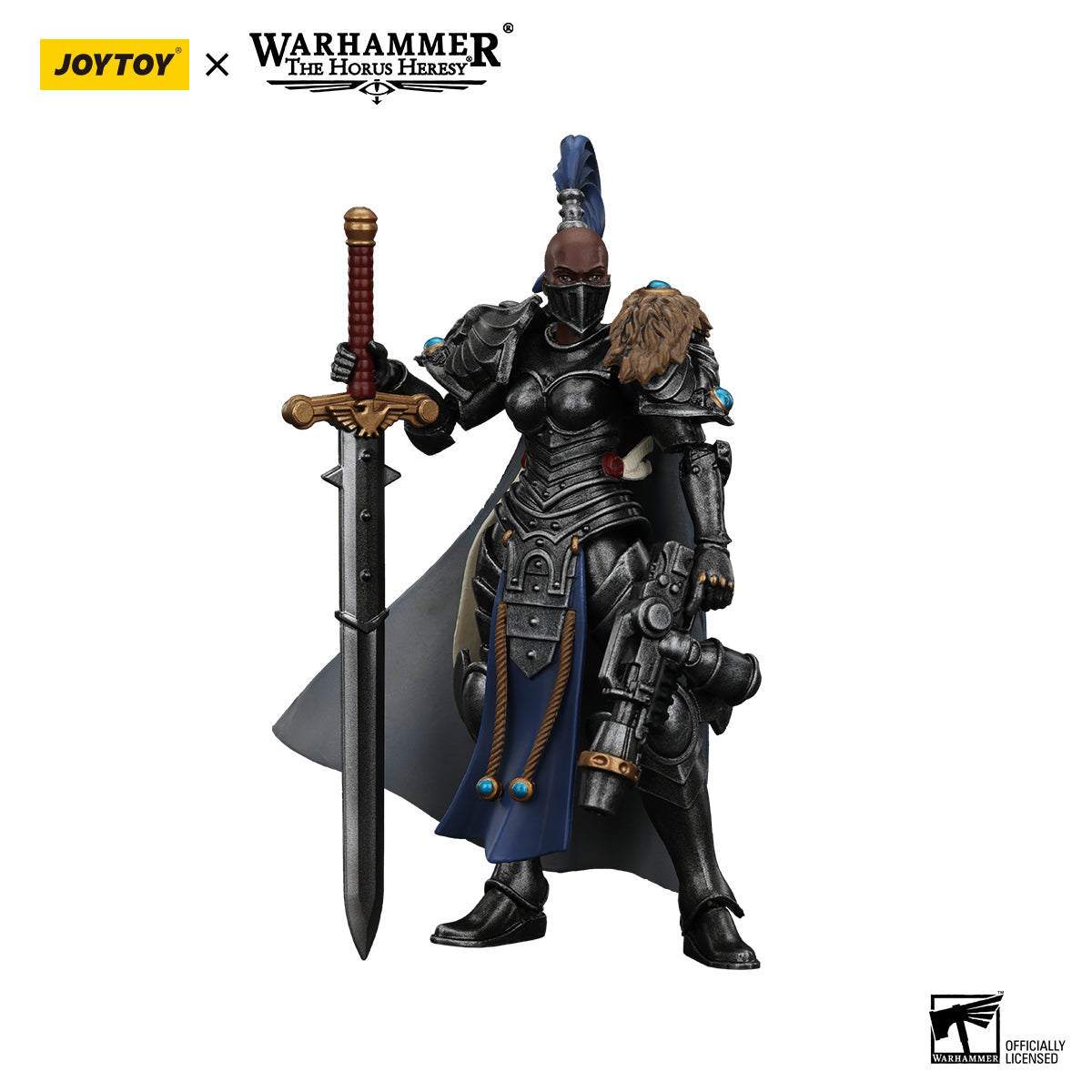 JOYTOY Warhammer The Horus Heresy Sisters of Silence Argent Lynx Vigilator Cadre Action Figure