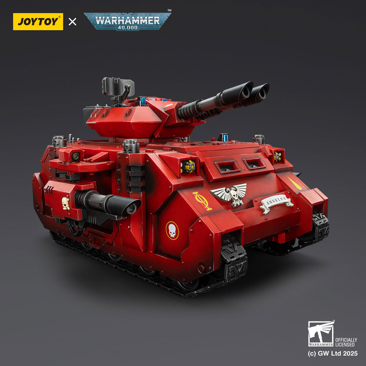 JOYTOY Warhammer Blood Angels Predator Annihilator with Twin Lascannons