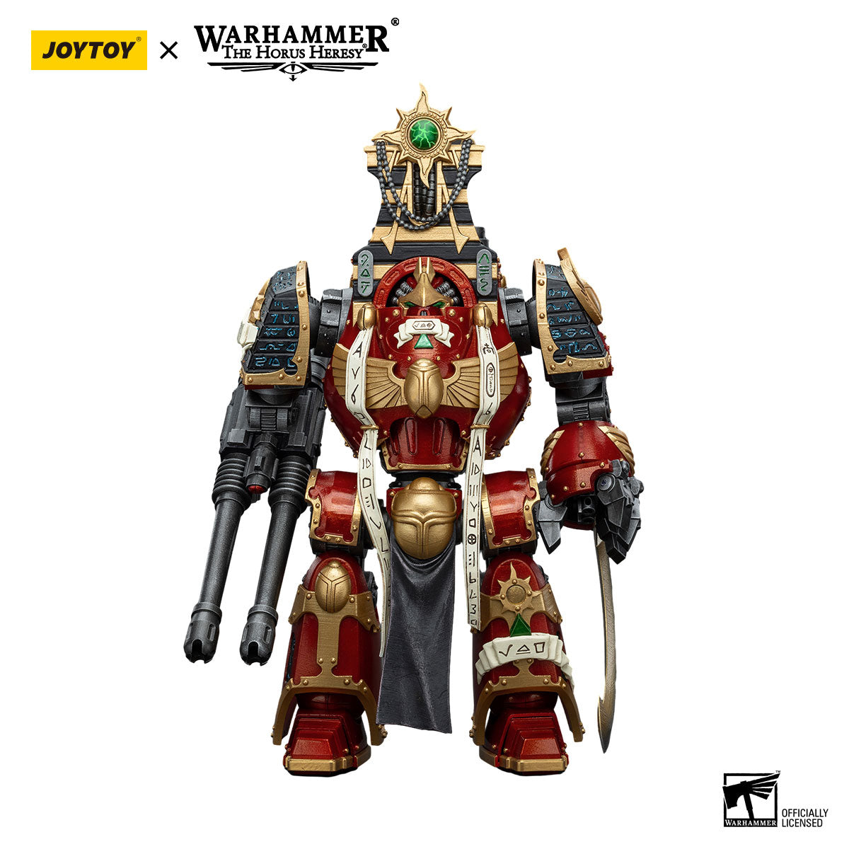 Thousand Sons Contemptor-Osiron Dreadnought with Gravis Force Blade and Gravis Autocannon