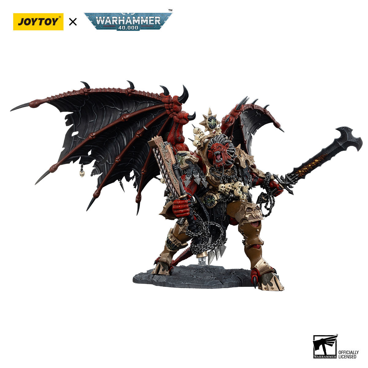 JOYTOY Warhammer World Eaters Angron Daemon Primarch of Khorne Action Figure