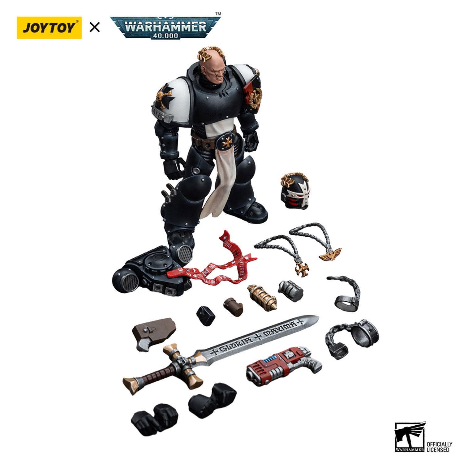JOYTOY Warhammer Black Templars Emperor's Champion Bayard's Revenge