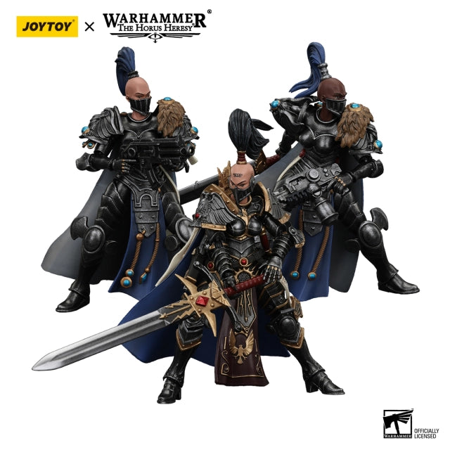 JOYTOY Warhammer The Horus Heresy Sisters of Silence Argent Lynx Vigilator Cadre Action Figure