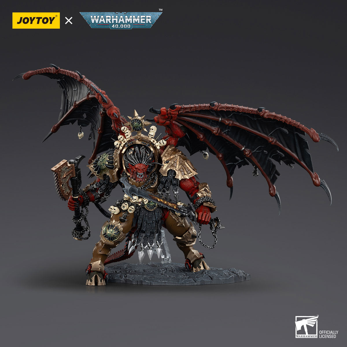 JOYTOY Warhammer World Eaters Angron Daemon Primarch of Khorne Action Figure