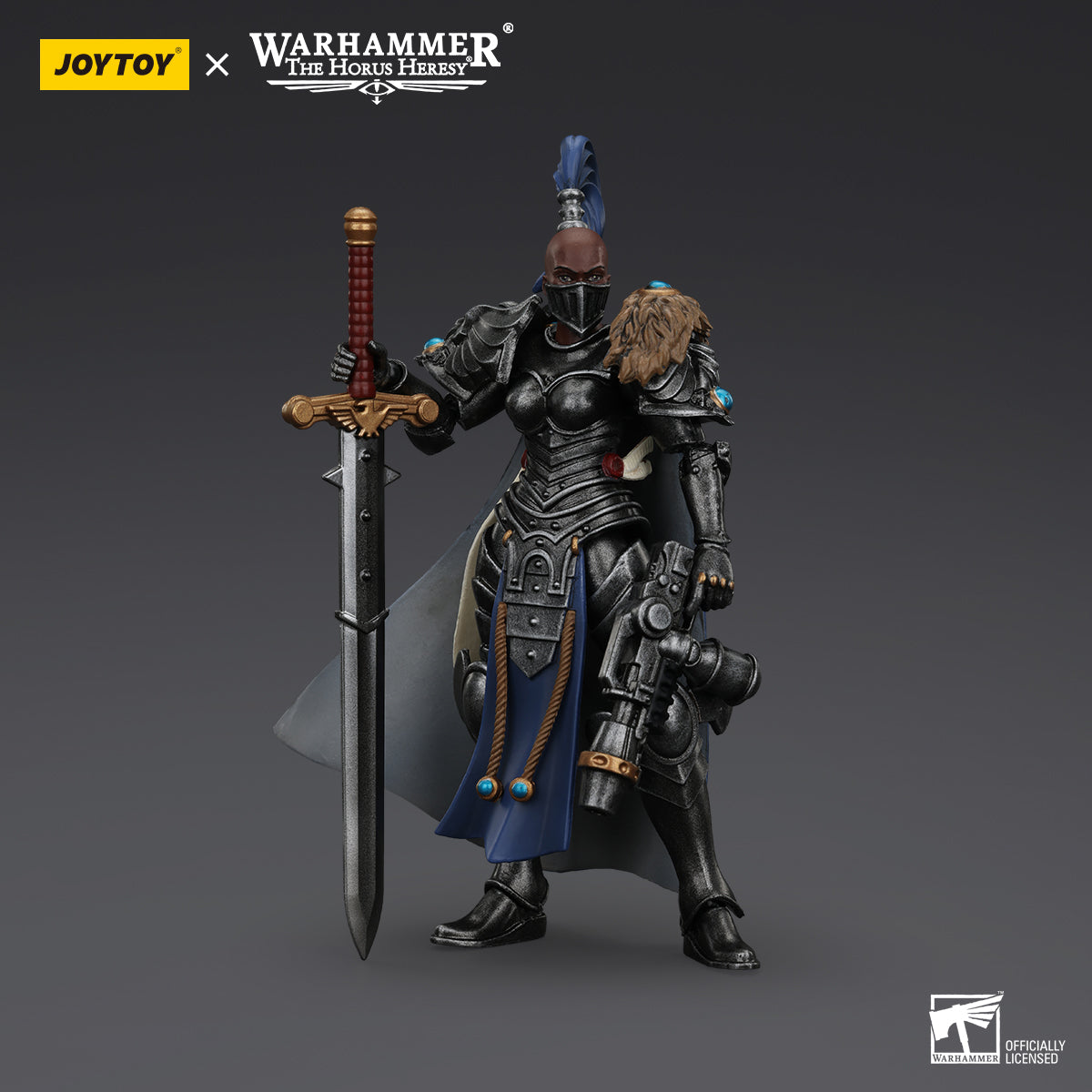 JOYTOY Warhammer The Horus Heresy Sisters of Silence Argent Lynx Vigilator Cadre Action Figure