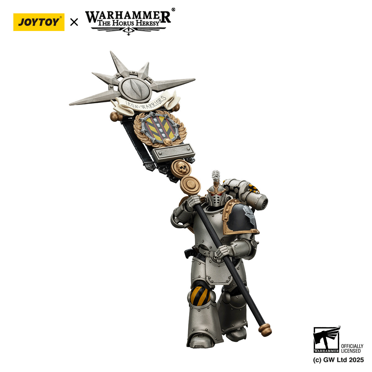 Iron Warriors Command Squad Chosen with Legion Standard