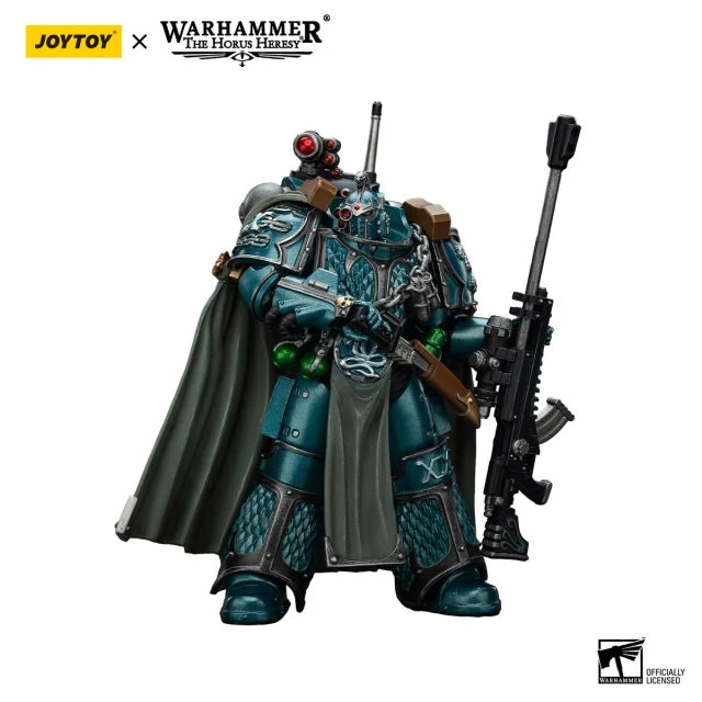 JOYTOY Warhammer The Horus Heresy Alpha Legion Exodus 'The One Who is Many' with Sniper Rifle And Power Dagger