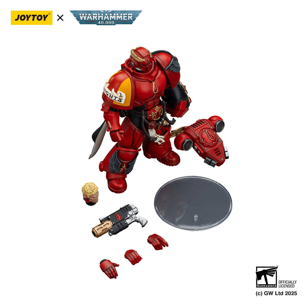 Blood Angels Captain with Inferno Pistol & Power Fist