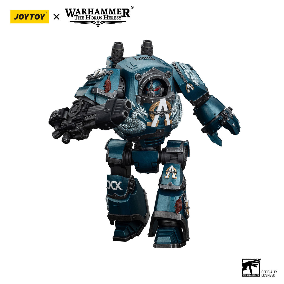 Alpha Legion Contemptor Dreadnought with Gravis Plasma Cannon