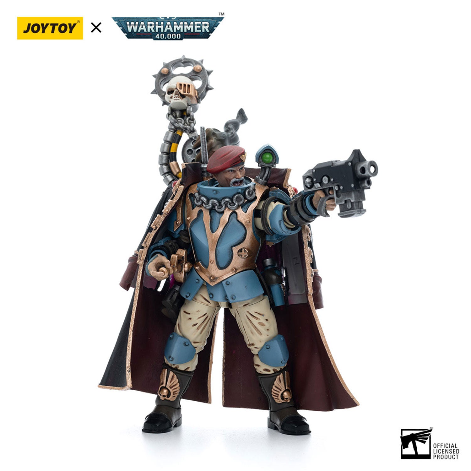 JOYTOY Warhammer Astra Militarum Tempestus Scions Command Squad 55th Kappic Eagles Tempestor Prime