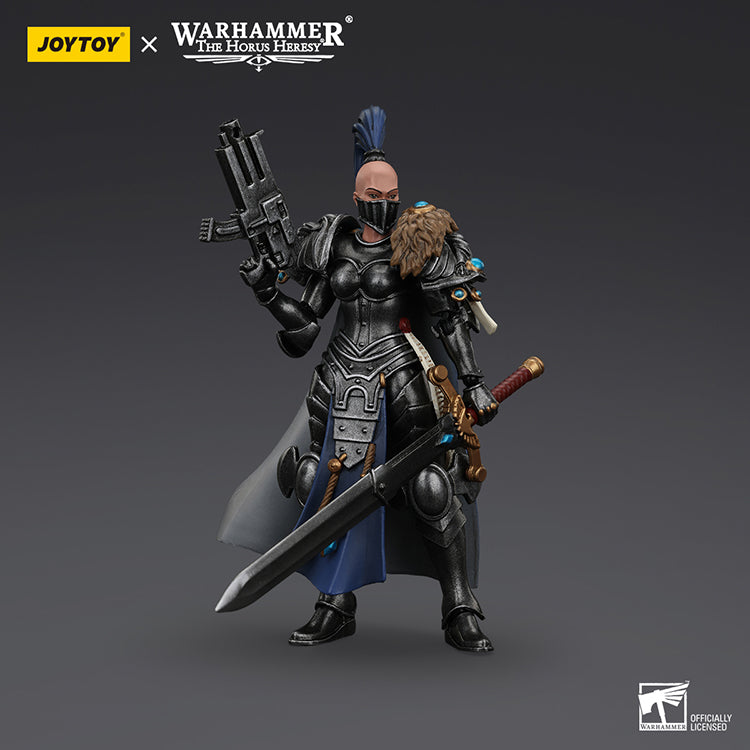 JOYTOY Warhammer The Horus Heresy Sisters of Silence Argent Lynx Vigilator Cadre Action Figure