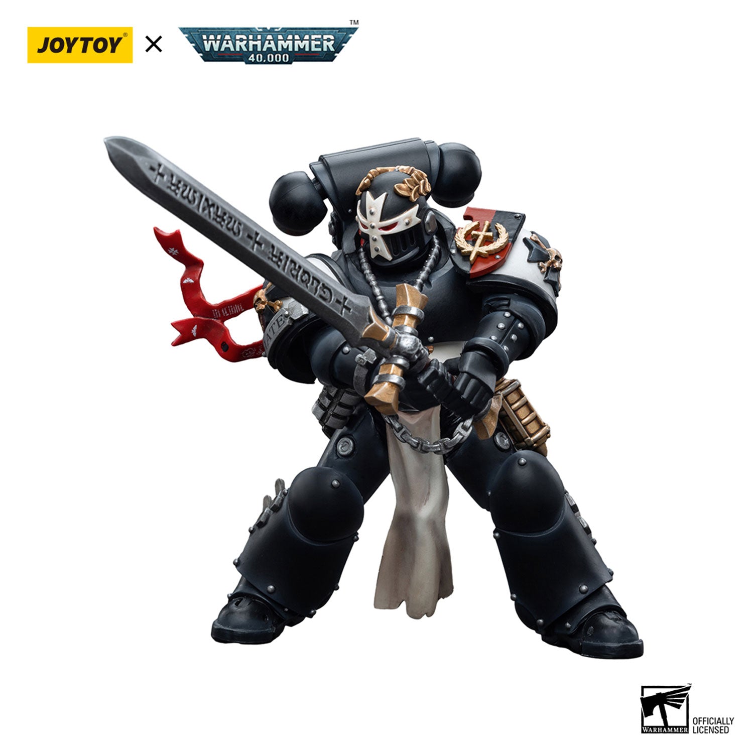 JOYTOY Warhammer Black Templars Emperor's Champion Bayard's Revenge