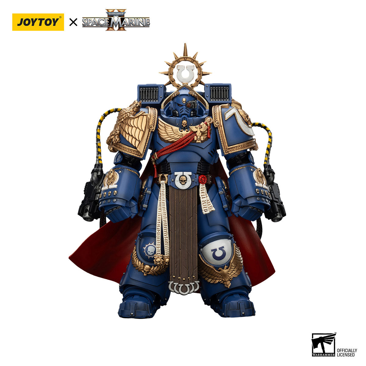 Ultramarines Marneus Calgar, Chapter Master with MkX Gravis Armour and Gauntlets of Ultramar