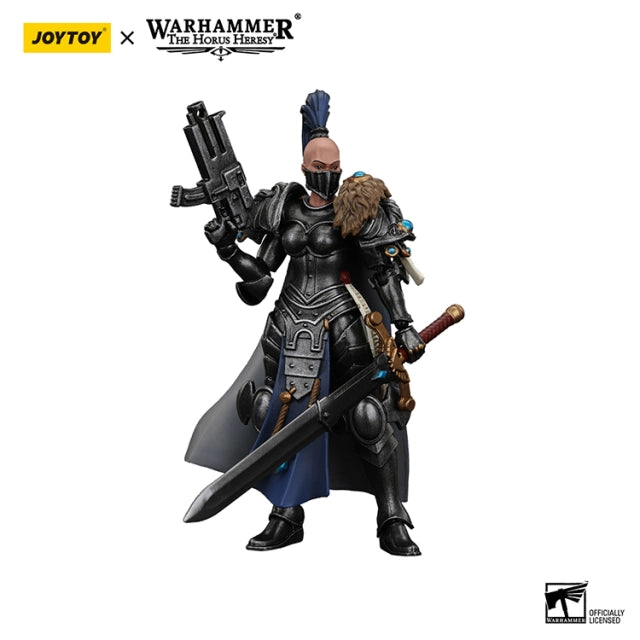 JOYTOY Warhammer The Horus Heresy Sisters of Silence Argent Lynx Vigilator Cadre Action Figure