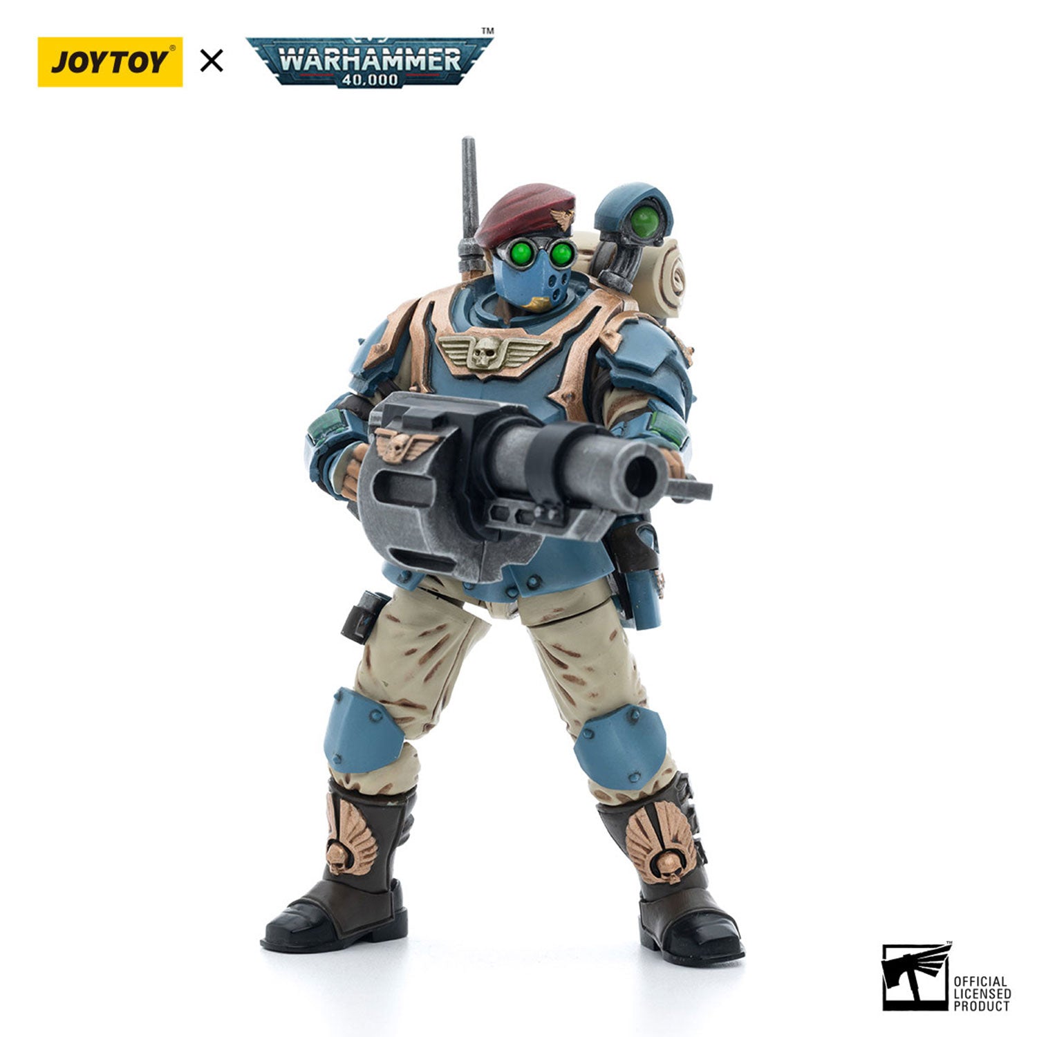 JOYTOY Warhammer Astra Militarum Tempestus Scions Command Squad 55th Kappic Eagles Grenadier