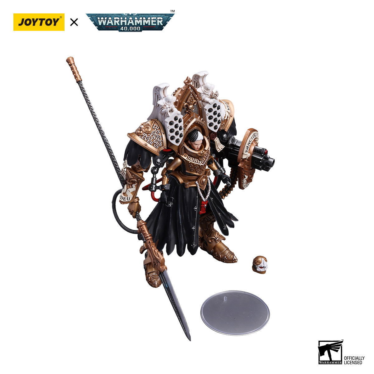 Adepta Sororitas Abbess Sanctorum Morvenn Vahl