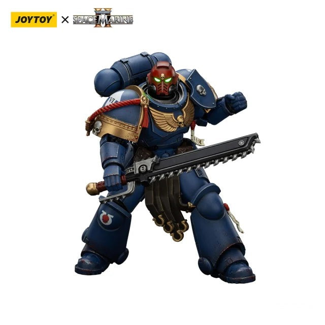 JOYTOY 1:18 Blue Legion Sergeant Gadriel - Officially Licensed Sci-Fi Military Action Figure