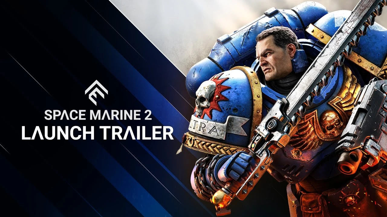 Official Space Marine 2 launch trailer — cinematic/game context